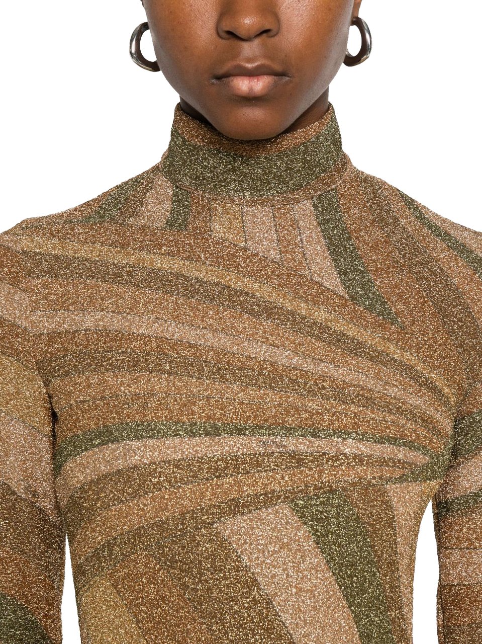 Emilio Pucci Top Golden Goud