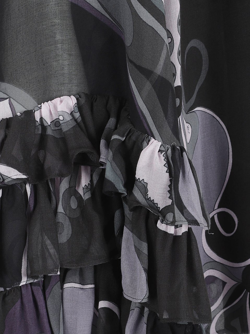 Emilio Pucci EMILIO PUCCI BLOUSE - ETAMINE SETA SHAPPE Zwart