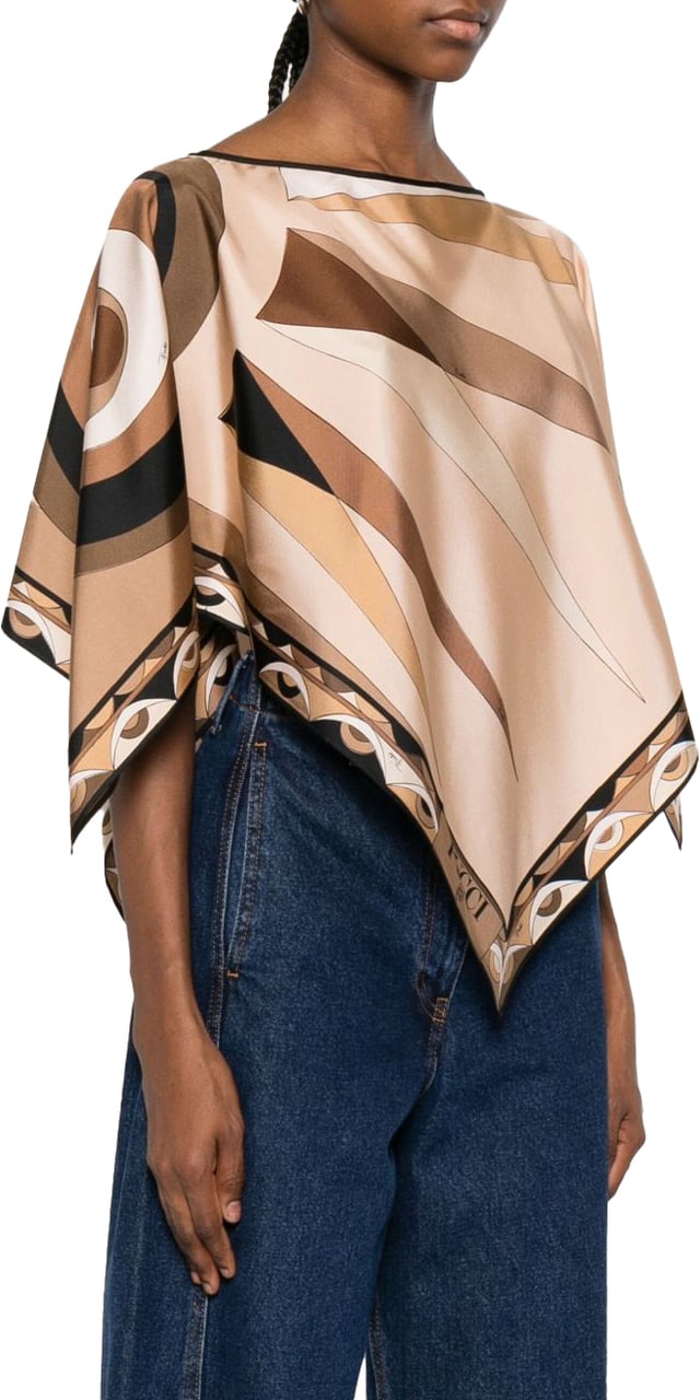 Emilio Pucci Top Black Zwart