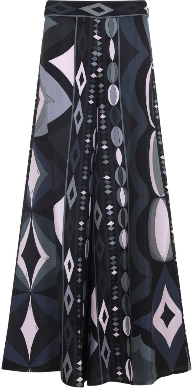 Emilio Pucci Trousers Black Zwart