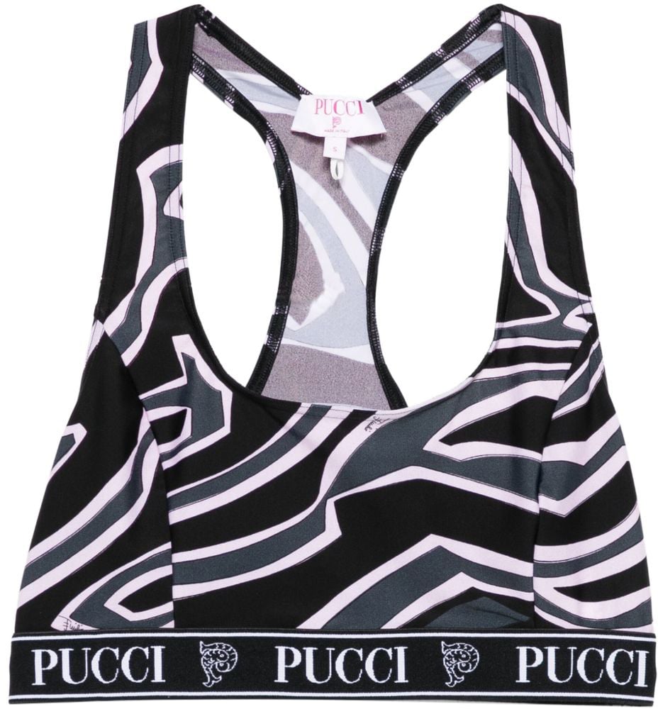Emilio Pucci Top Black Zwart