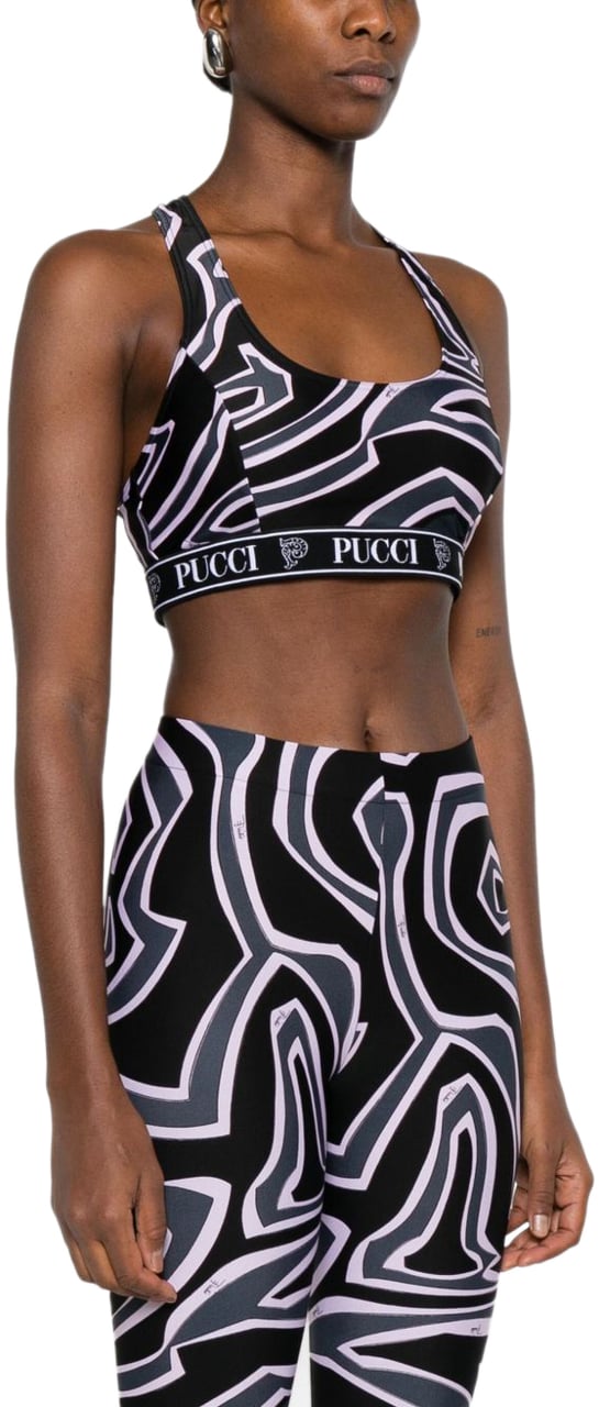 Emilio Pucci Top Black Zwart