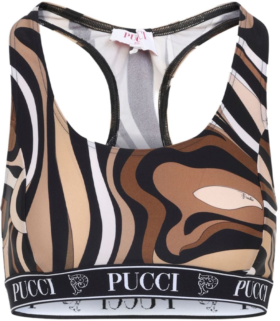 Emilio Pucci Top Black Zwart