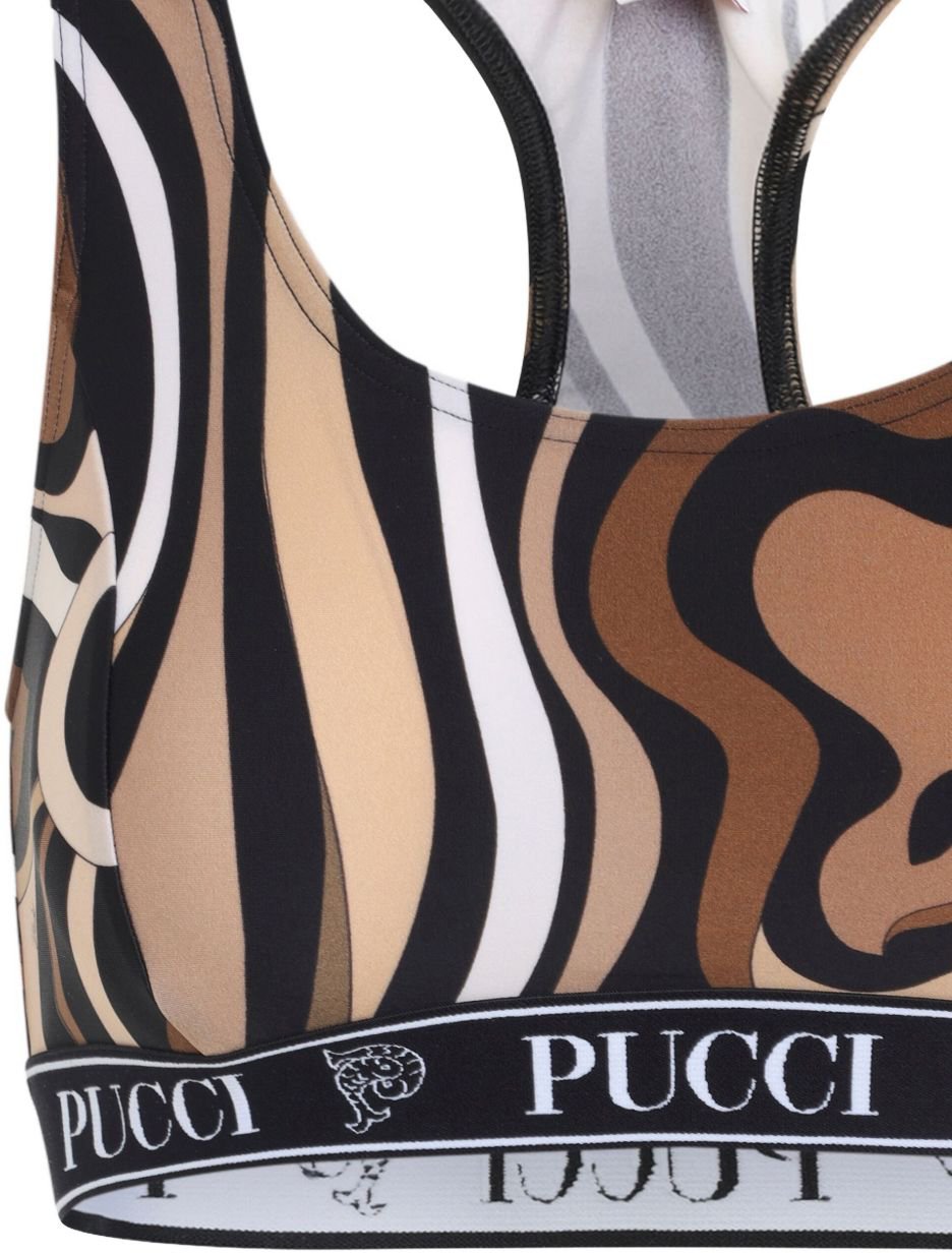 Emilio Pucci Top Black Zwart