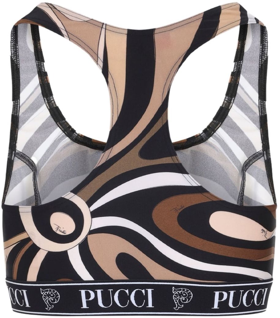 Emilio Pucci Top Black Zwart