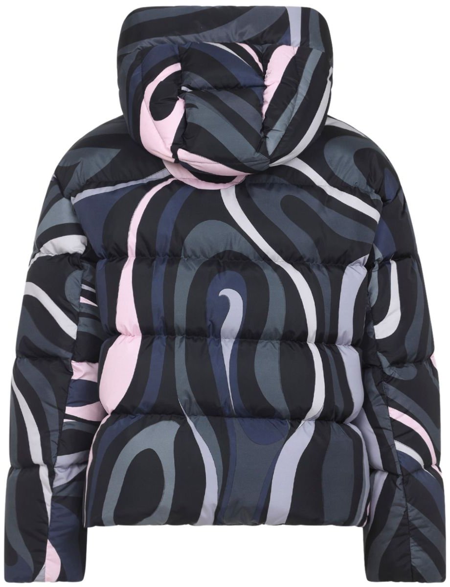Emilio Pucci Coats Black Zwart