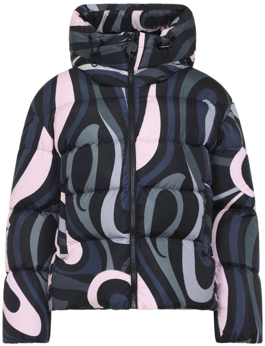 Emilio Pucci Coats Black Zwart