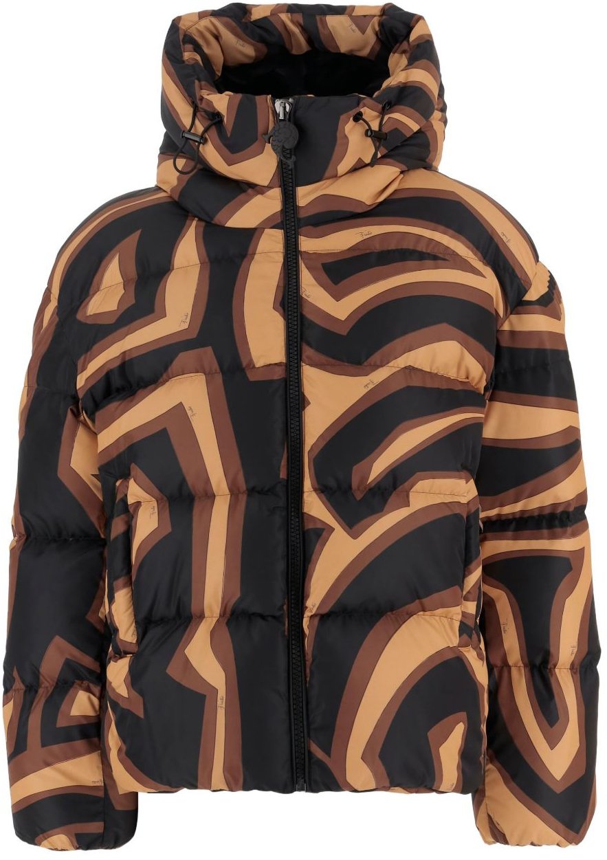 Emilio Pucci Coats Brown Bruin