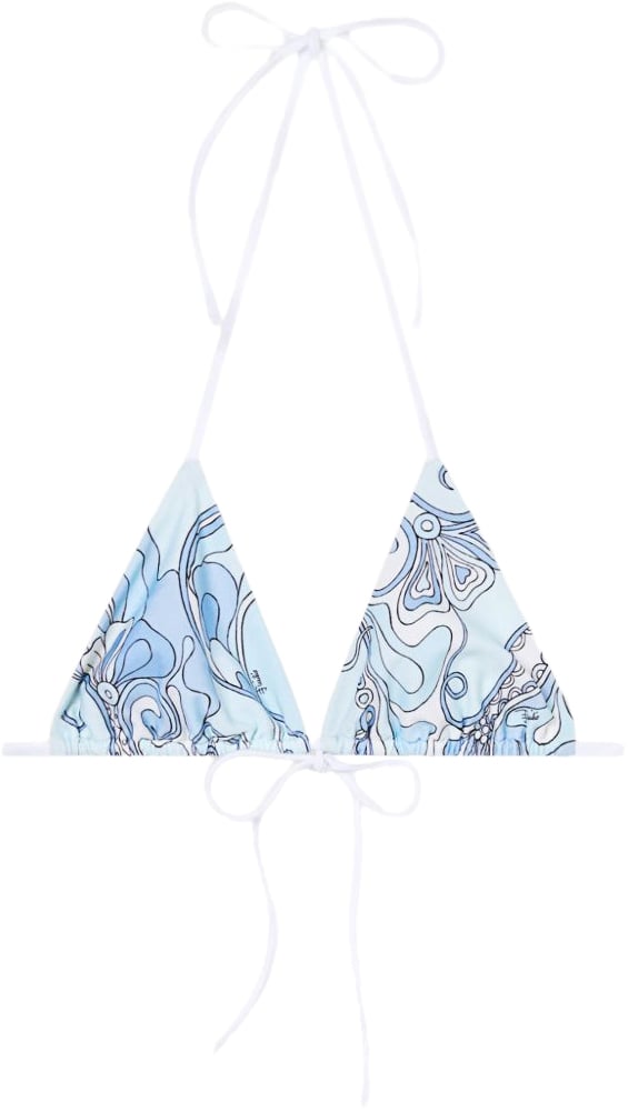 Emilio Pucci Sea Clothing Clear Blue Blauw