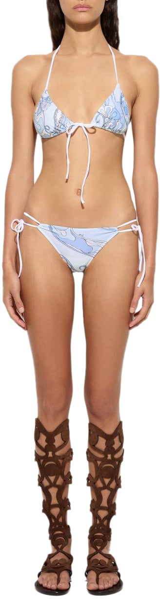 Emilio Pucci Sea Clothing Clear Blue Blauw