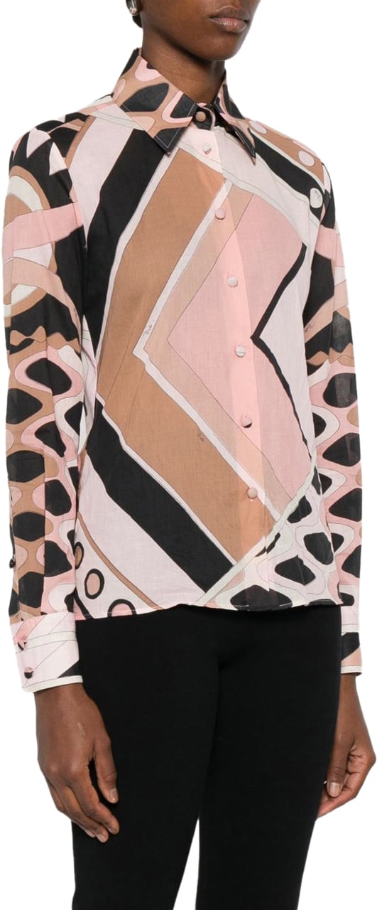 Emilio Pucci Shirts Powder Roze