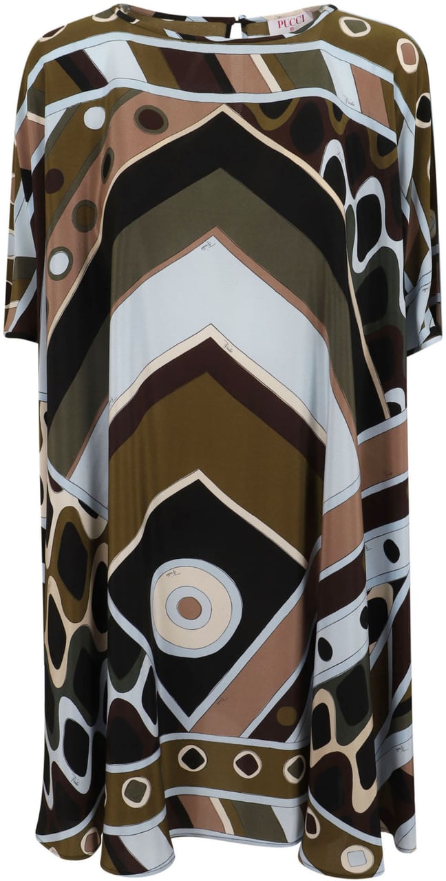 Emilio Pucci EMILIO PUCCI KAFTAN DRESS Lime