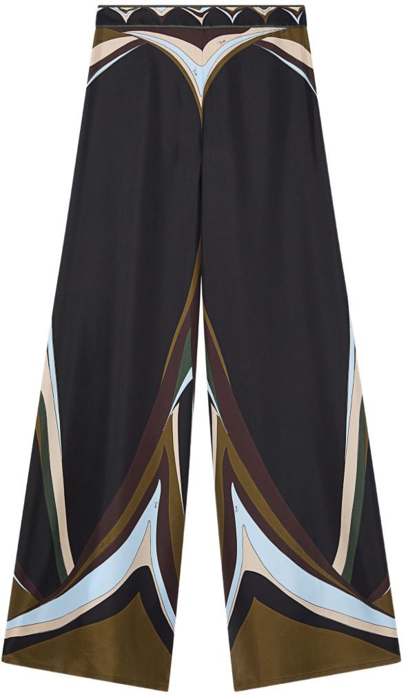 Emilio Pucci Trousers Kaki Bruin
