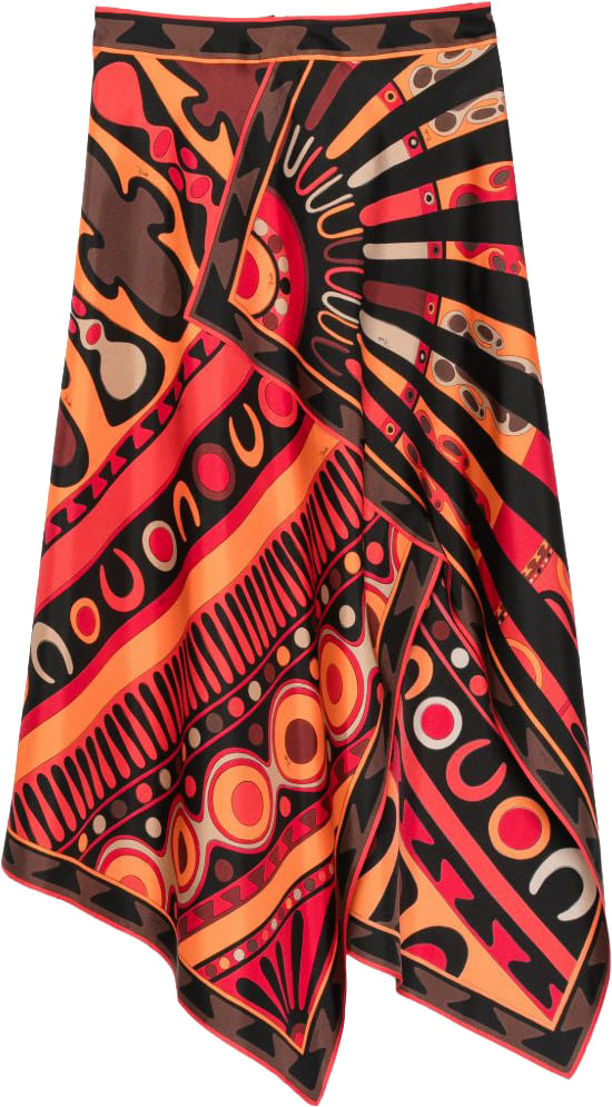 Emilio Pucci Skirts Orange Oranje