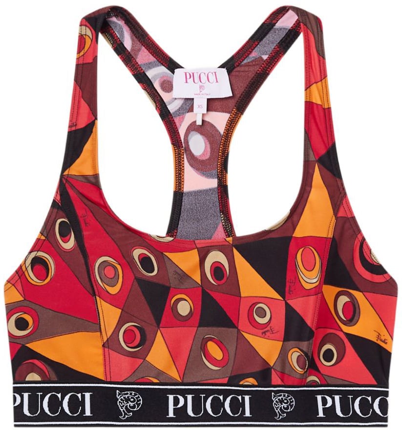 Emilio Pucci Top Arancio Oranje