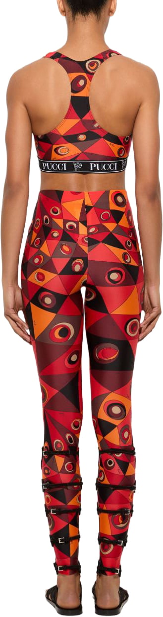Emilio Pucci Top Orange Divers
