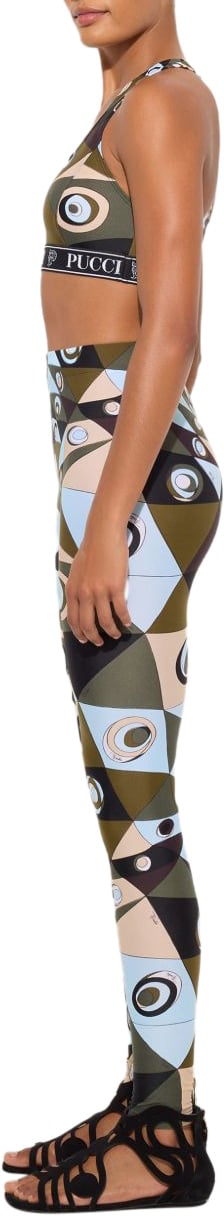 Emilio Pucci Trousers Kaki Bruin