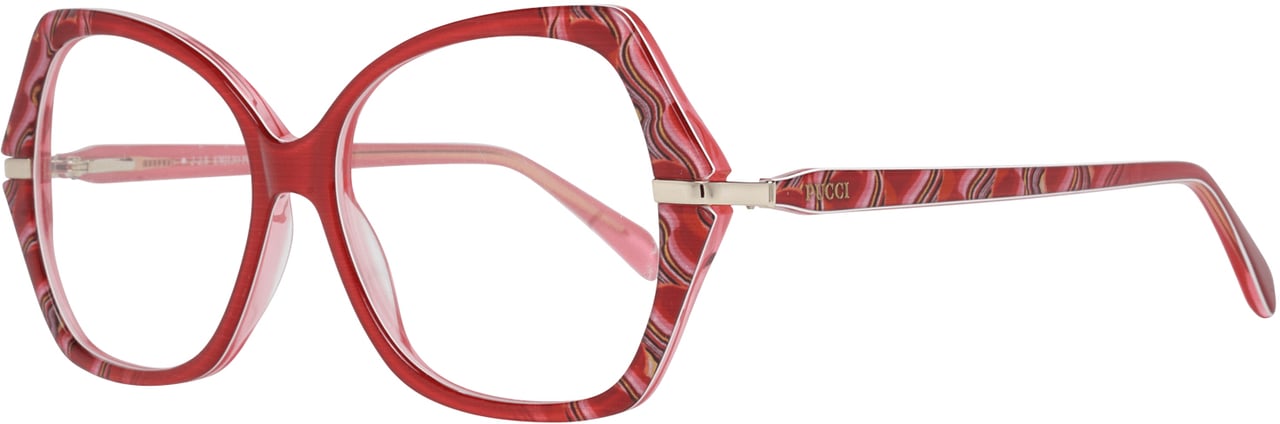 Emilio Pucci Emilio Pucci Red Women Optical Frames Rood
