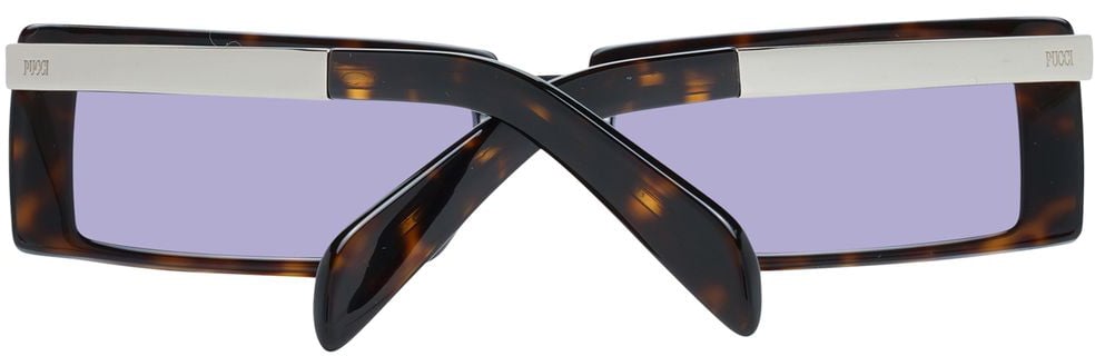 Emilio Pucci Brown Plastic Sunglasses Bruin