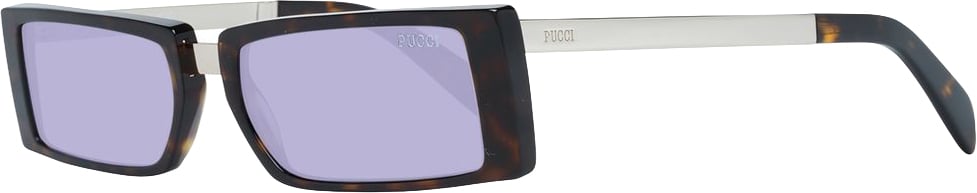 Emilio Pucci Brown Plastic Sunglasses Bruin
