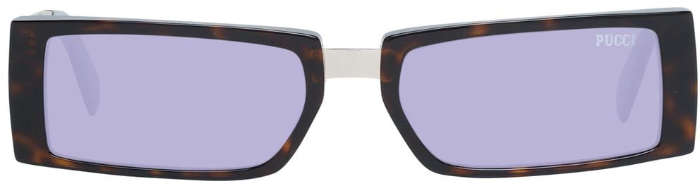 Emilio Pucci Brown Plastic Sunglasses Bruin