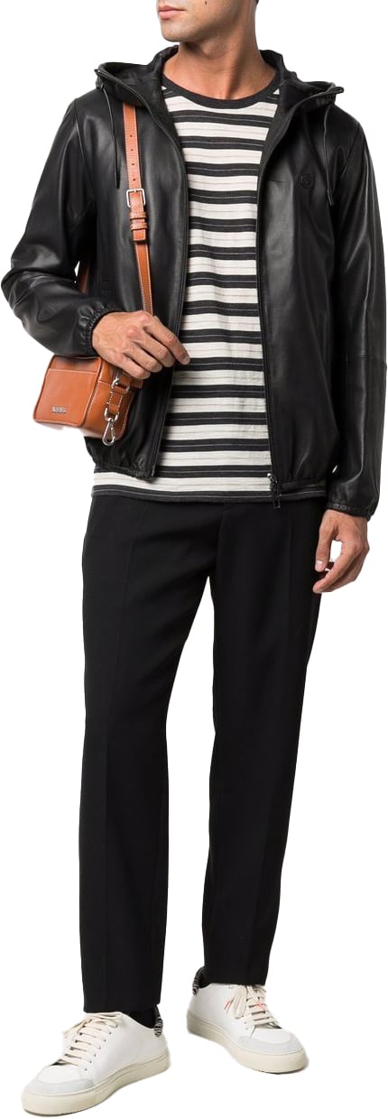 Emporio Armani Jackets Black Zwart