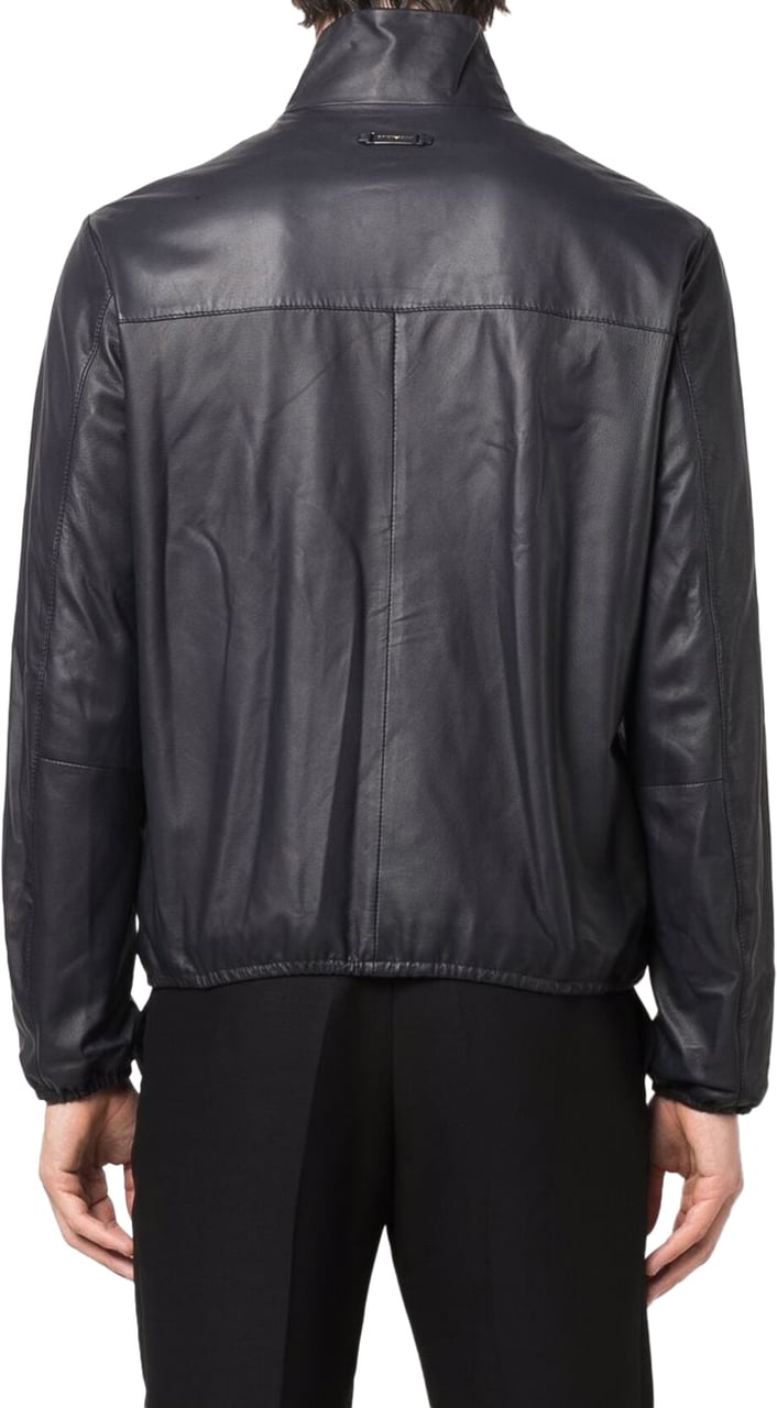 Emporio Armani Jackets Blue Blauw
