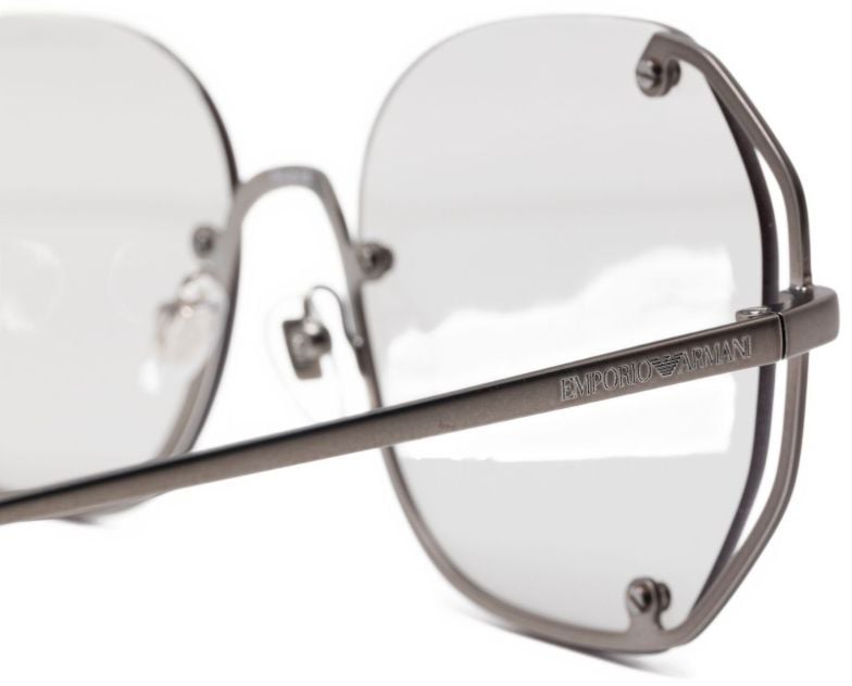 Emporio Armani Sunglasses Light Grey Grijs