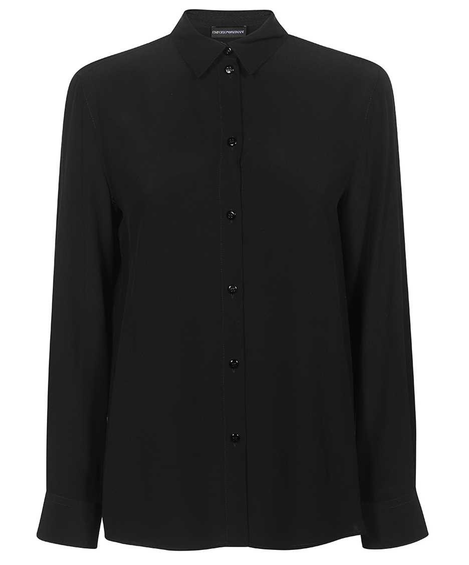 Emporio Armani Silk shirt Zwart