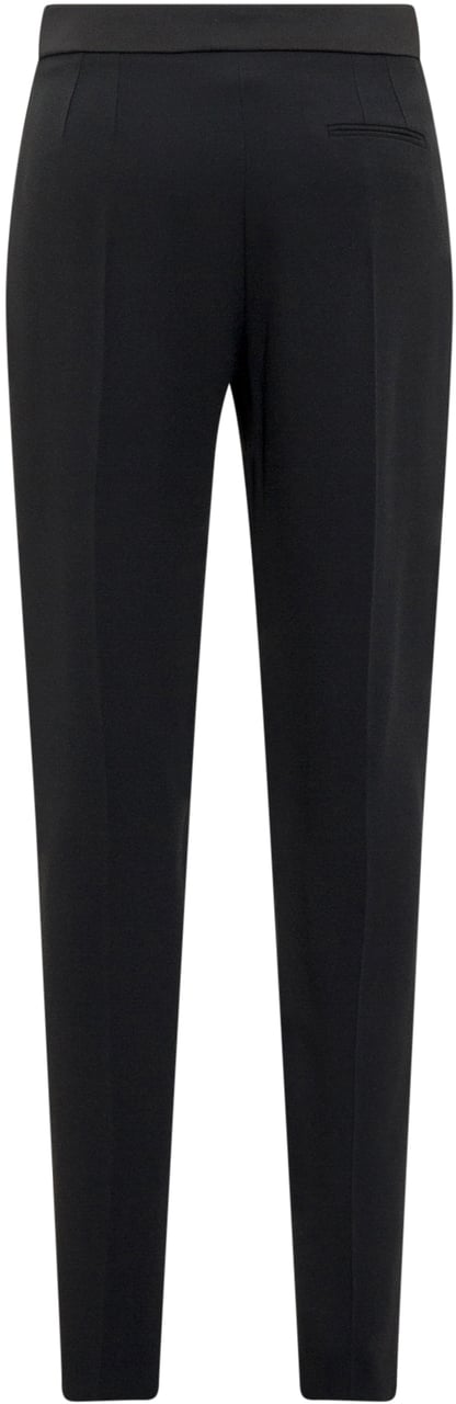 Emporio Armani Pantaloni a Sigaretta Zwart