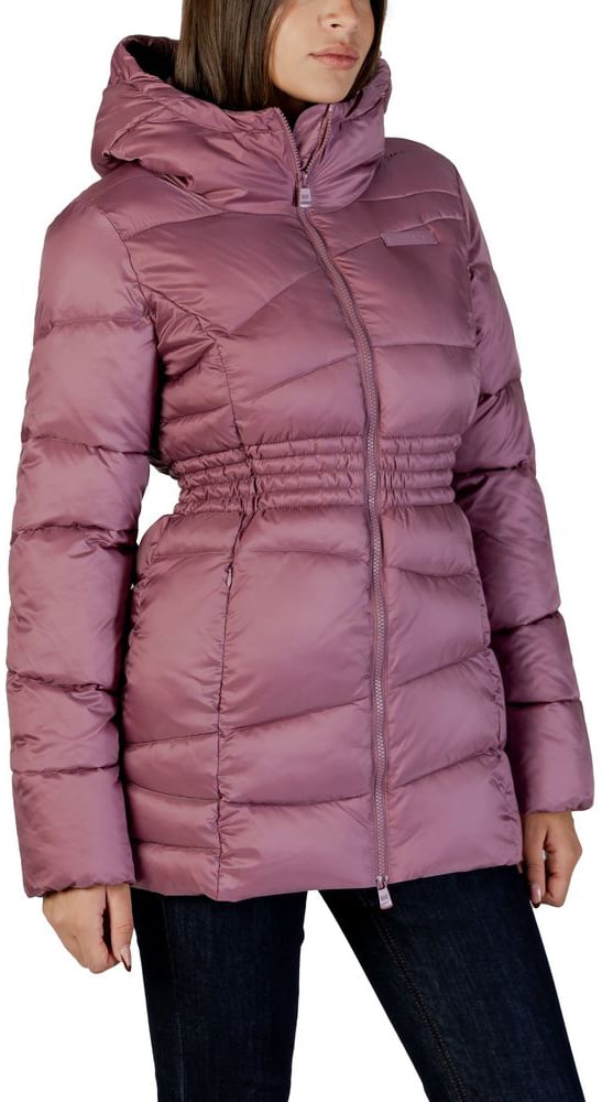 Emporio Armani EA7 Emporio Armani Purple Polyamide Bomber Paars
