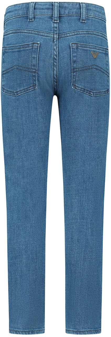 Emporio Armani Pockets Pant Blauw