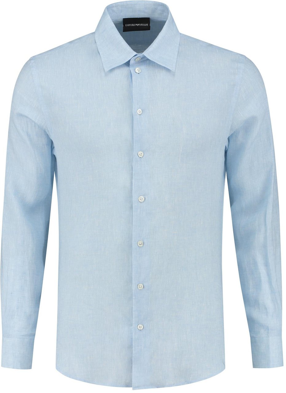 Emporio Armani Shirt Blauw