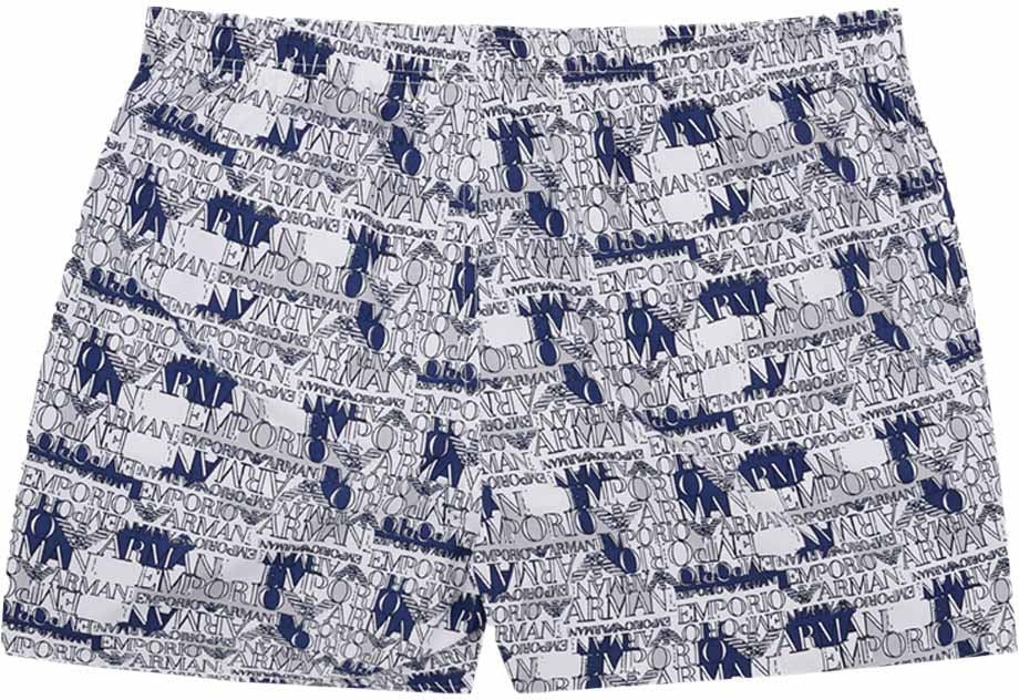 Emporio Armani Boxer Shorts with Emporio Armani Print Divers