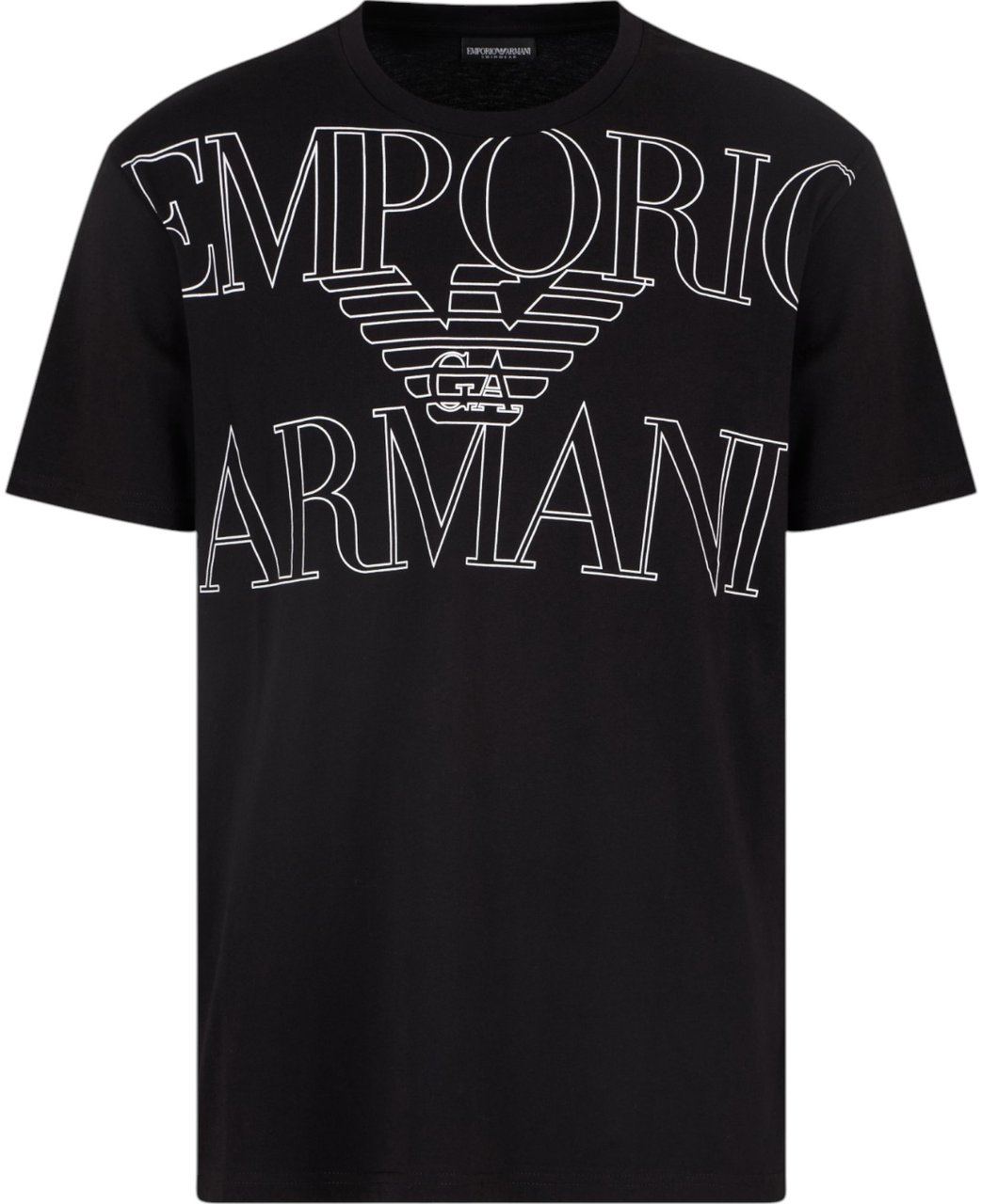 Emporio Armani Heren T-Shirt Zwart