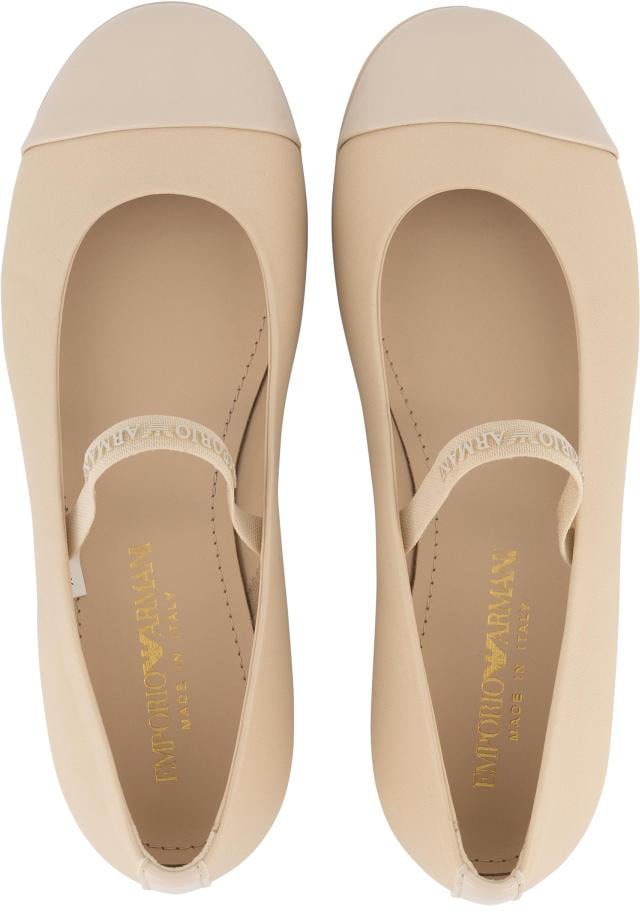 Emporio Armani Ballet Flat Beige