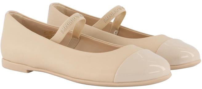 Emporio Armani Ballet Flat Beige