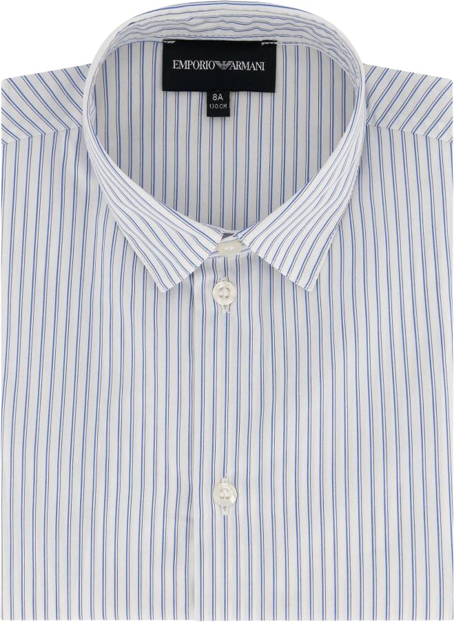 Emporio Armani Shirt Blauw