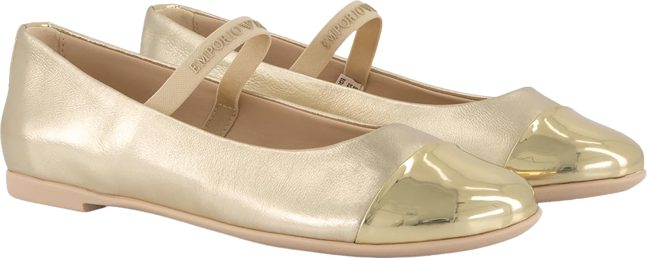Emporio Armani Ballet Flat Goud