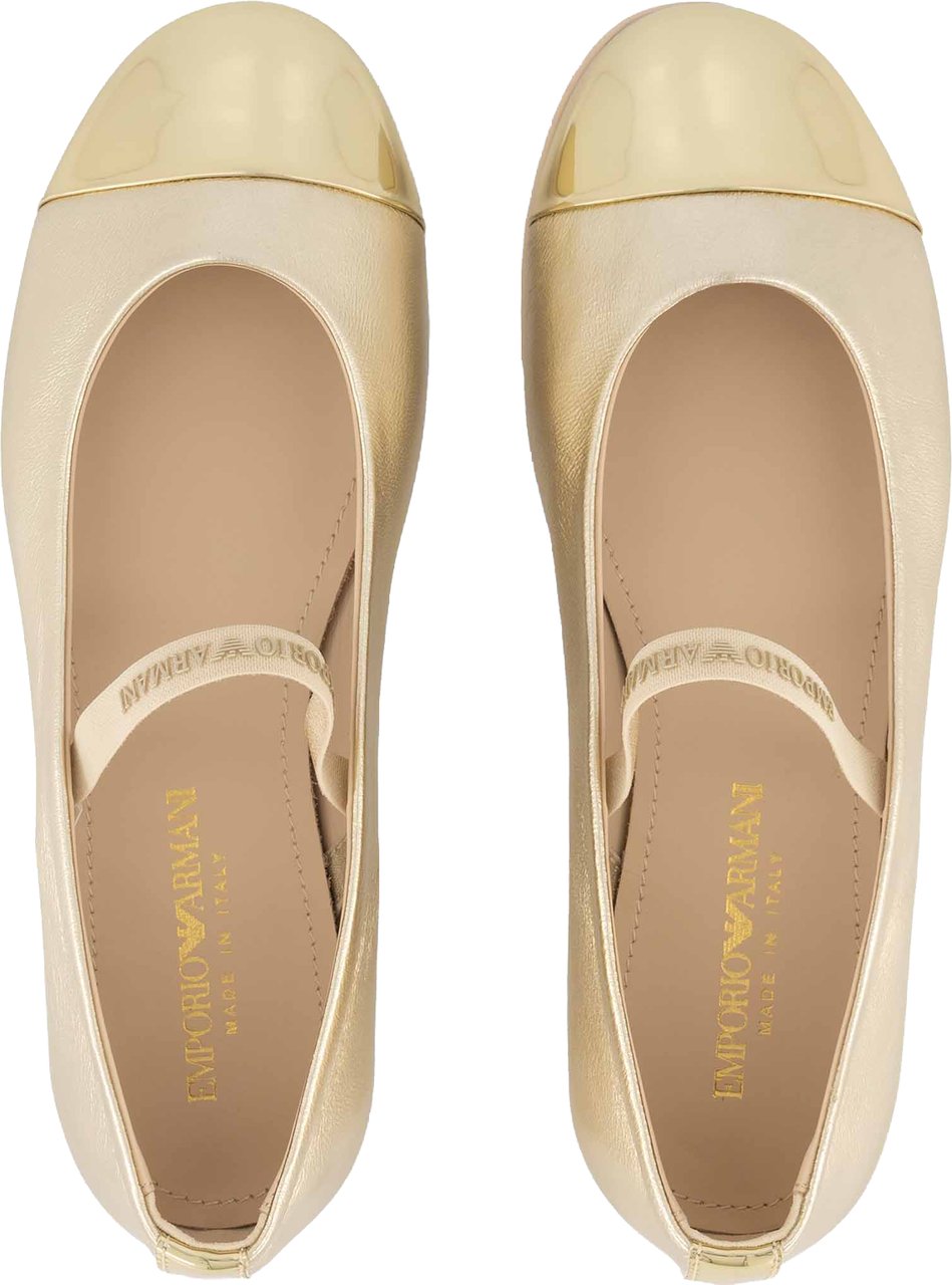 Emporio Armani Ballet Flat Goud