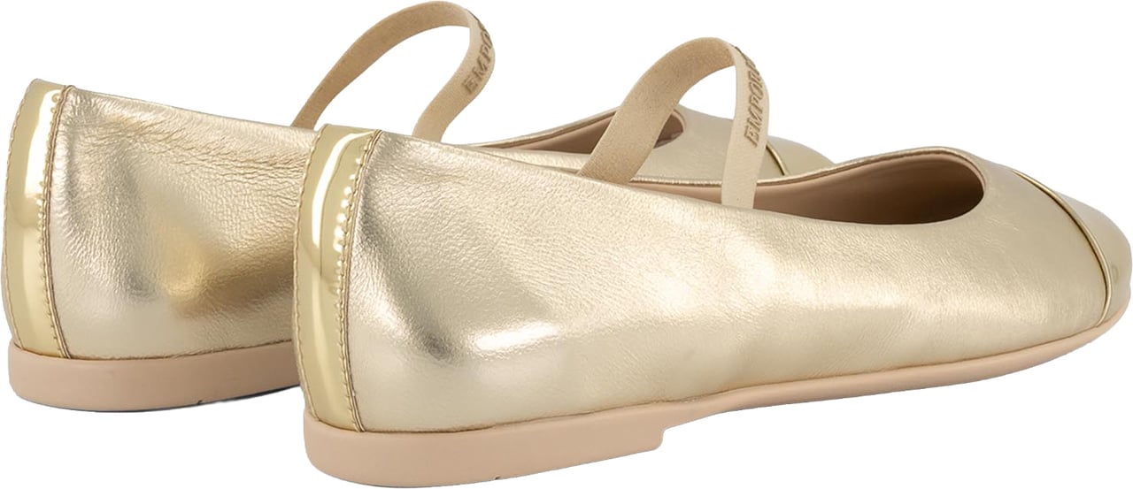 Emporio Armani Ballet Flat Goud