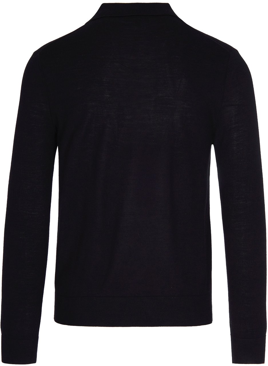 Emporio Armani Sweaters Black Beauty Zwart