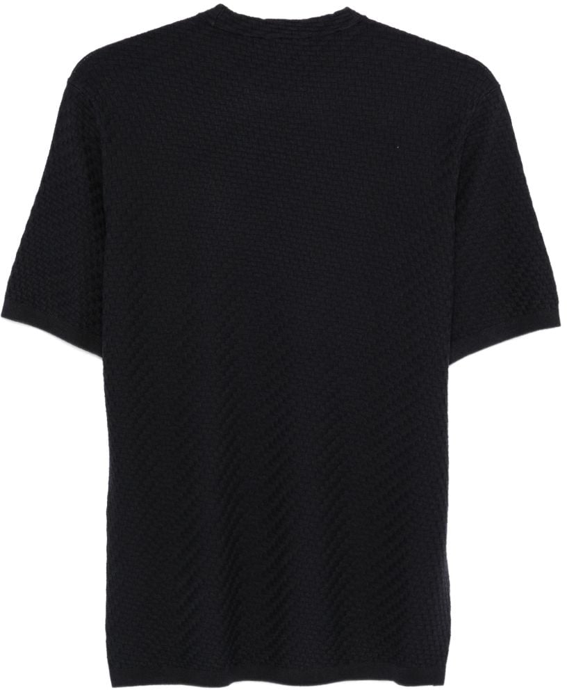 Emporio Armani T-Shirts And Polos Blu Blauw