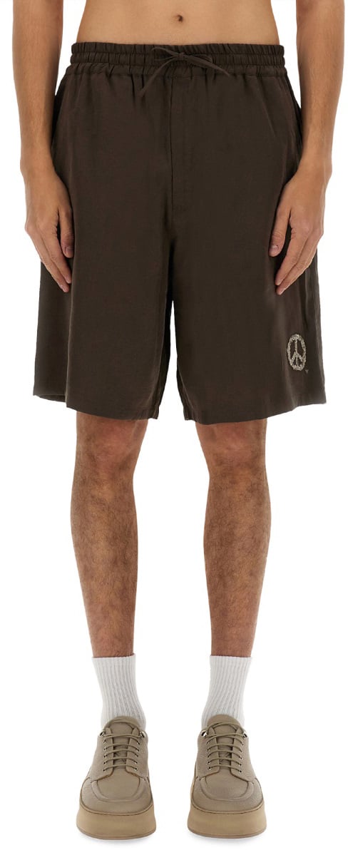 Emporio Armani SHORTS WITH DRAWSTRINGS Bruin