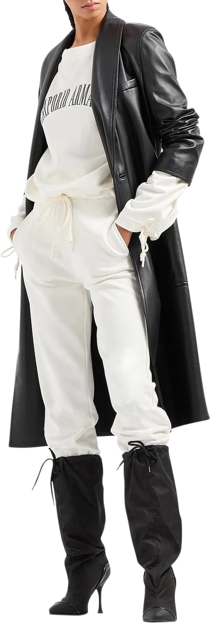 Emporio Armani Trousers Bianco Caldo Wit