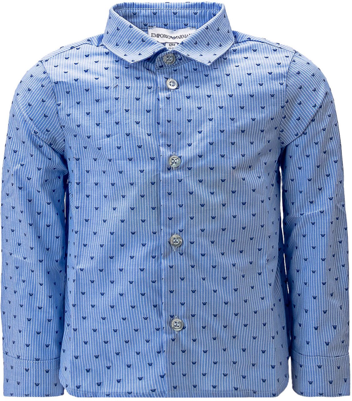 Emporio Armani Camicia con Logo Blauw