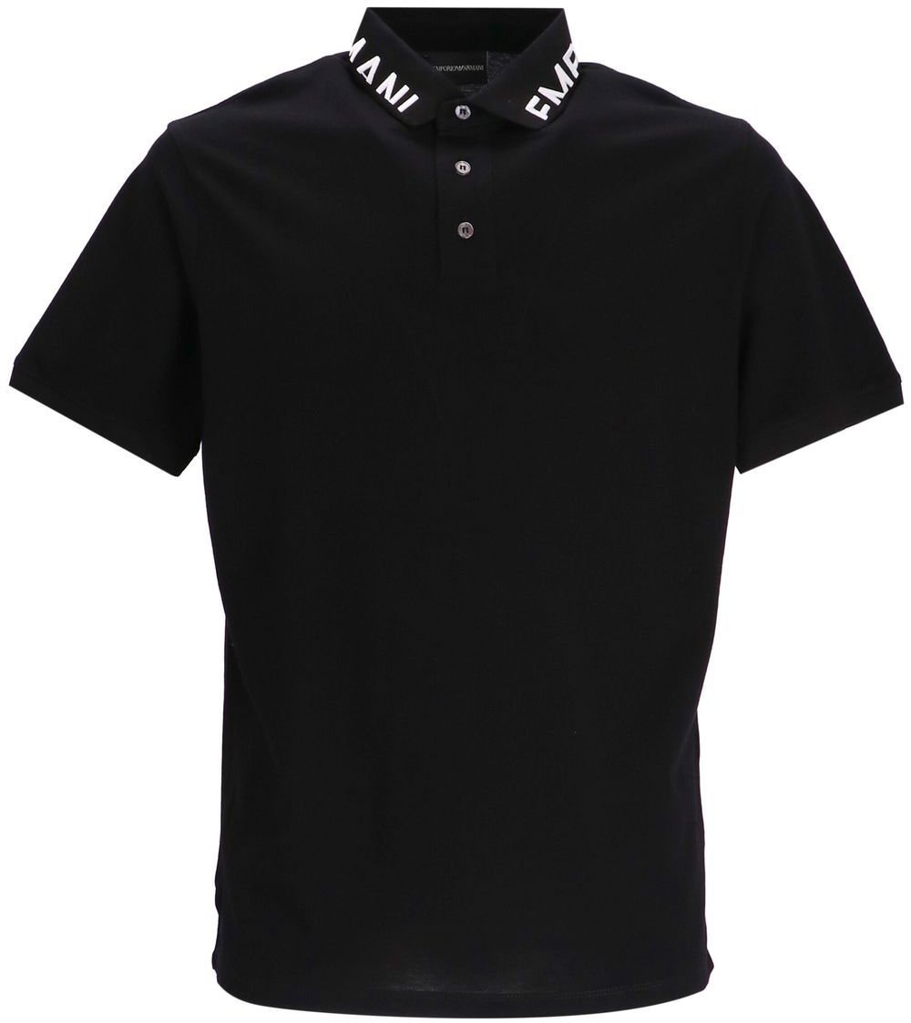 Emporio Armani T-Shirts And Polos Zwart