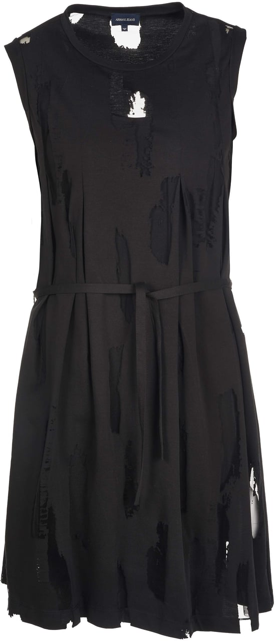 Emporio Armani Armani Jeans Kleid Zwart