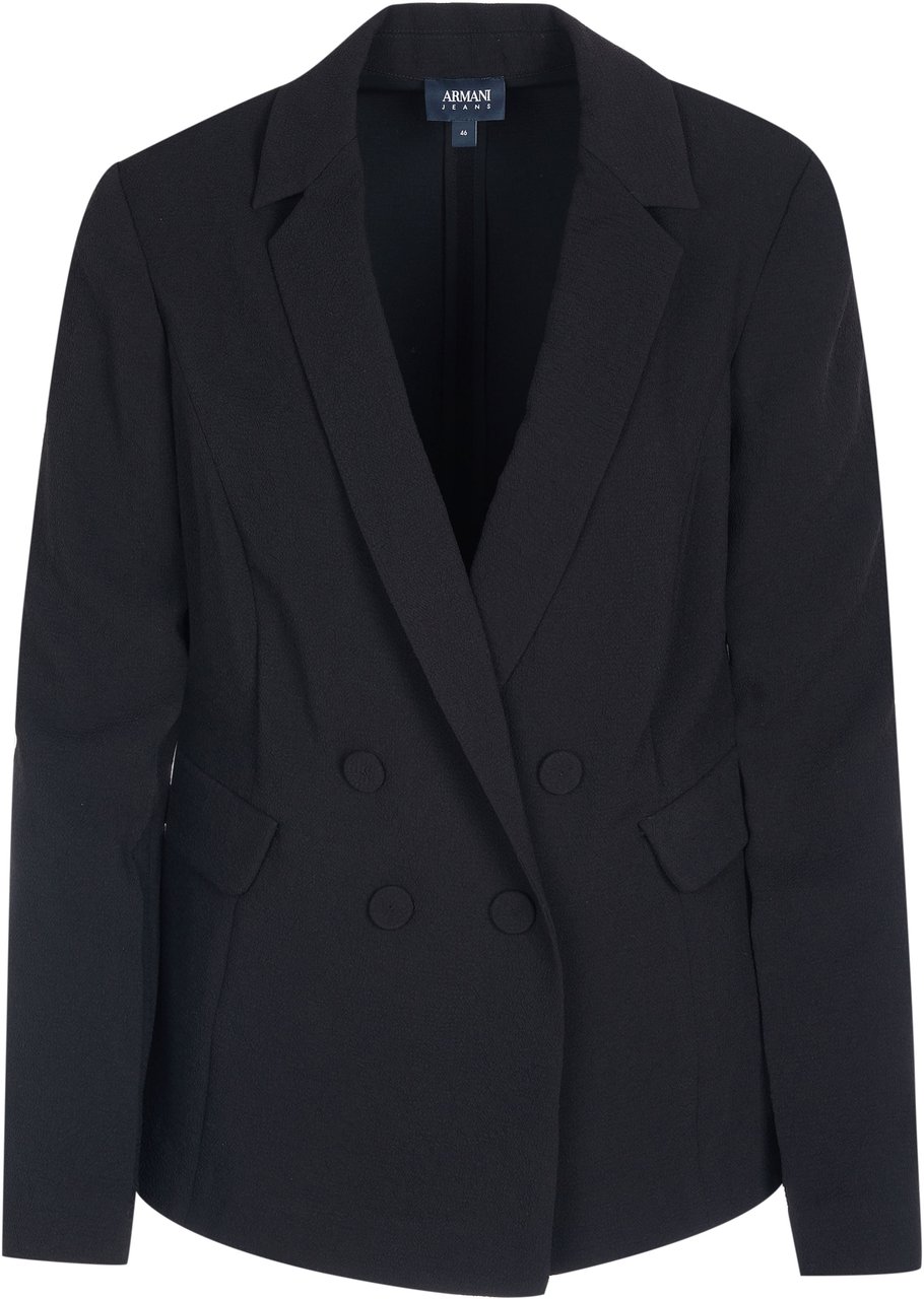 Emporio Armani Armani Jeans Blazer schwarz Zwart