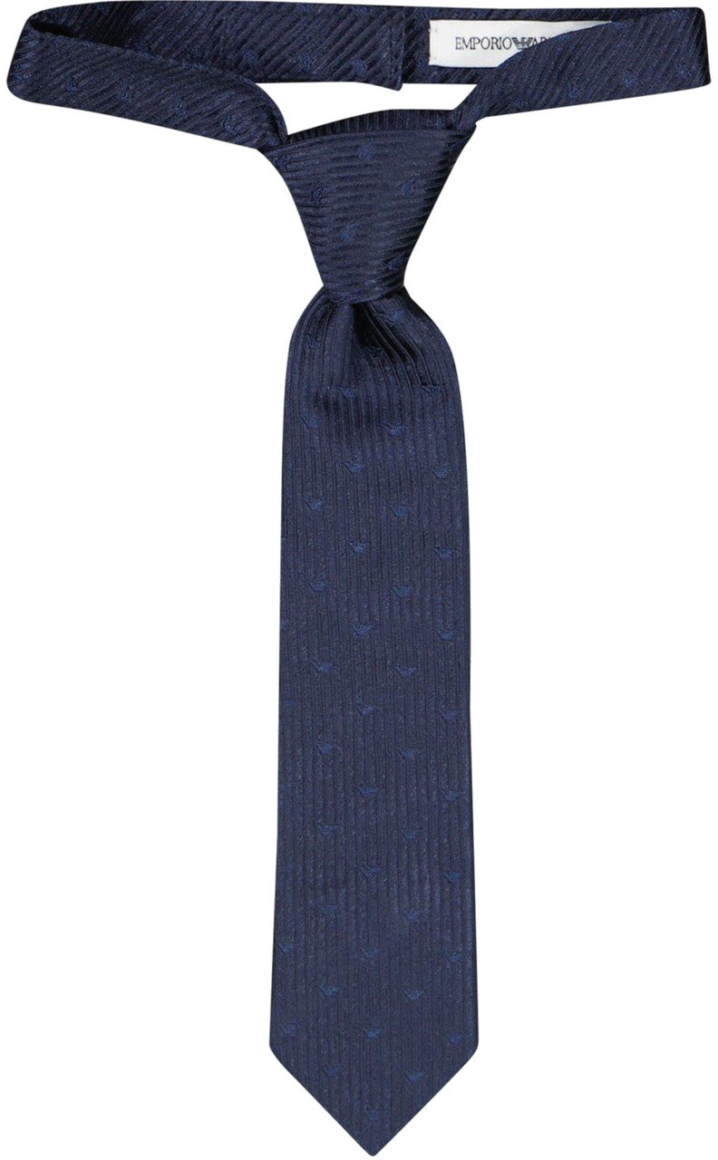 Emporio Armani Armani Baby Jongens Stropdas Navy Blauw